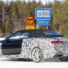 Первые шпионские фотографии Audi A5 Cabriolet