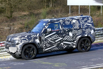 Новый Land Rover Defender замечен на гоночной трассе Нюрбургринг в Германии BMW Другие марки Land Rover