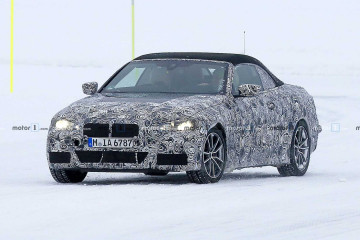 BMW 4 Series Cabrio 2020 года на тестах в Швеции BMW Концепт Все концепты