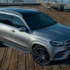 Новый Mercedes-Benz GLS-Class по размерам обгоняет большой BMW X7