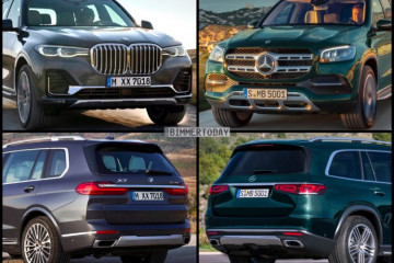BMW X7 G07 и новый Mercedes GLS 2019-что общего? BMW X7 серия G07