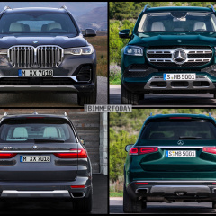 BMW X7 G07 и новый Mercedes GLS 2019-что общего?