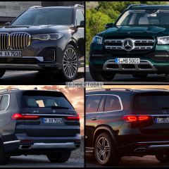 BMW X7 G07 и новый Mercedes GLS 2019-что общего?