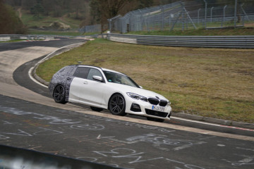 Баварцы готовят свой новый BMW 3-Series Touring к мировой премьере :: BMW :: 3 серия :: G20-G21 Баварцы готовят свой новый BMW 3-Series Touring к мировой премьере BMW 3 серия G20-G21
