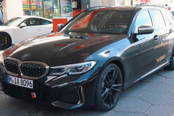 Новый BMW M340i Touring G21 покидает Нюрбургринг BMW 3 серия G20-G21