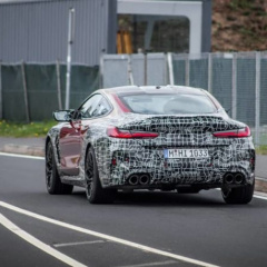 BMW M8 2020 почти без камуфляжа