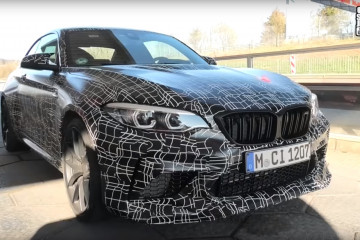 BMW M2 CS yходит тестирование в Нюрбургринге BMW M серия Все BMW M