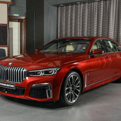 BMW Abu Dhabi Motors выпускает обновленный BMW 730Li 2019 года с массивной решеткой радиатора