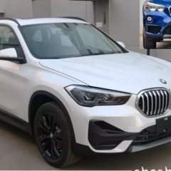 Удлиненный BMW X1 LCI Facelift засветился без маскировки