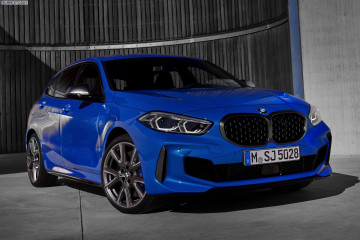 BMW 1 Series M135i полностью без камуфляжа BMW 1 серия F40