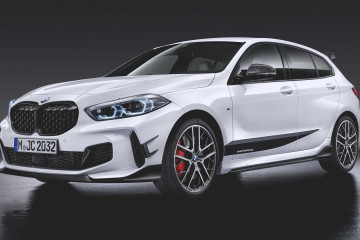 Новая BMW M135i xDrive в спортивном облике с деталями M Performance BMW M серия Все BMW M