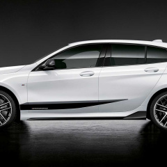 Новая BMW M135i xDrive в спортивном облике с деталями M Performance