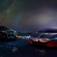 BMW Vision M NEXT - настоящий гибридный суперкар с подключаемыми модулями