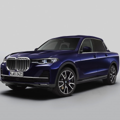 Баварцы превратили роскошный внедорожник BMW X7 в благородный пикап для F 850 GS