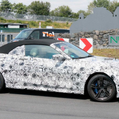 BMW M4 Cabriolet завершает скоростные испытания на трассе в Нюрбургринге