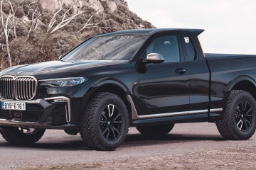 Рендеринг пикапа BMW X7 Truck M50d BMW M серия Все BMW M