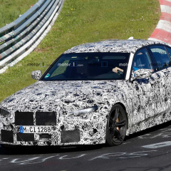 Спортивный седан следующего поколения BMW M3 2021 замечен на скоростных тестах в Нюрбургринге