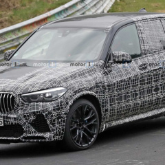 Новые шпионские фото BMW X5 M 2020