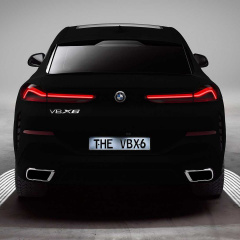 BMW X6 Vantablack – самый черный автомобиль в мире!