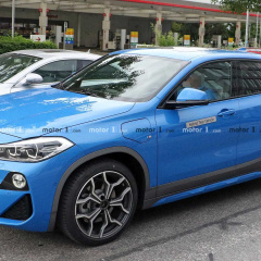 BMW X2 xDrive25e замечен на дороге без камуфляжа