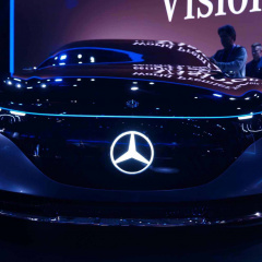 Mercedes EQS Vision - предшественник электрического S-класса