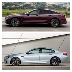 BMW M8 Gran Coupe (F93) и BMW M6 Gran Coupe (F06M) - ищем отличия!