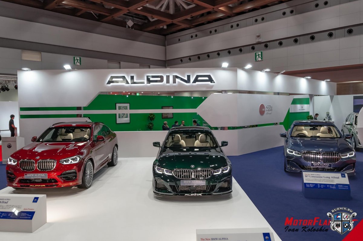 Премьера нового BMW ALPINA B3 Sedan в Токио