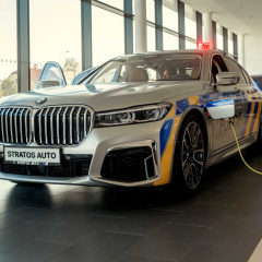 BMW 745Le xDrive поступил на службу в полицию