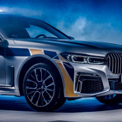 BMW 745Le xDrive поступил на службу в полицию