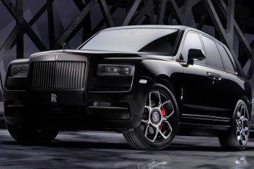 Представлен впечатляющий внедорожник Rolls-Royce Cullinan в отделке Black Badge BMW Rolls-Royce Rolls-Royce