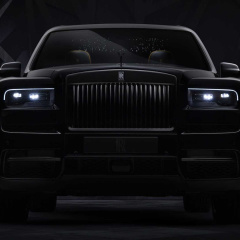 Представлен впечатляющий внедорожник Rolls-Royce Cullinan в отделке Black Badge