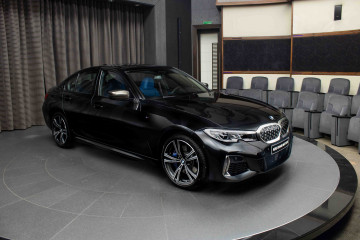 BMW Абу-Даби Моторс представил BMW M340i Performance с салоном в сине-черном цвете BMW M серия Все BMW M
