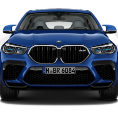 Экстерьер обновленного BMW X6 M 2020 с хромированными деталями выглядит довольно удивительно