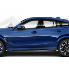 Экстерьер обновленного BMW X6 M 2020 с хромированными деталями выглядит довольно удивительно