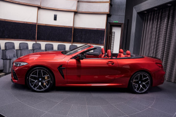 Новый BMW M8 Competition Convertible (F91) в цвете Motegi Red BMW M серия Все BMW M