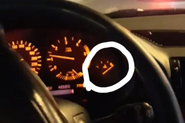 ошибка P0116 BMW 7 серия E38