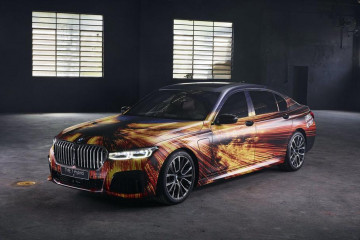 BMW 745Le стал арт-каром BMW 7 серия G11-G12