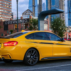 BMW 4-й серии Gran Coupé в цвете Speed Yellow