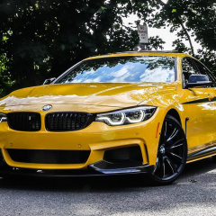 BMW 4-й серии Gran Coupé в цвете Speed Yellow