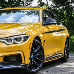 BMW 4-й серии Gran Coupé в цвете Speed Yellow