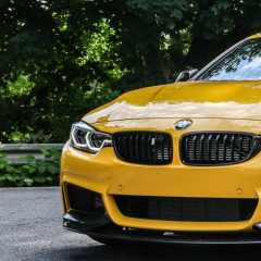 BMW 4-й серии Gran Coupé в цвете Speed Yellow