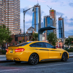 BMW 4-й серии Gran Coupé в цвете Speed Yellow