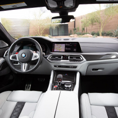 BMW X6 M 2020 года в цвете Ametrine Metallic