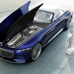Кабриолет Mercedes-Benz Vision Maybach 6 только появившись, сразу стал мировой сенсацией