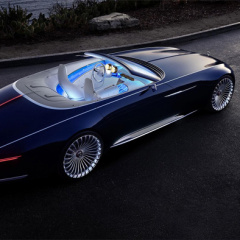 Кабриолет Mercedes-Benz Vision Maybach 6 только появившись, сразу стал мировой сенсацией