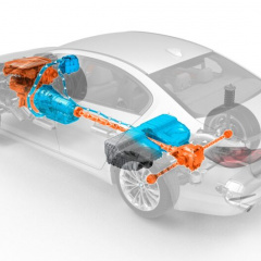 Новый гибридный плагин BMW 545e G30 LCI