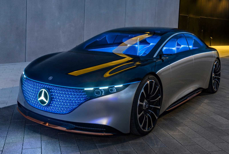 Mercedes-AMG EQS-электрический седан с 600 л.с и 900 Нм крутящего момента