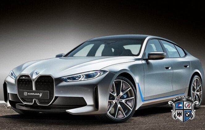 Новый рендеринг BMW i4 2021