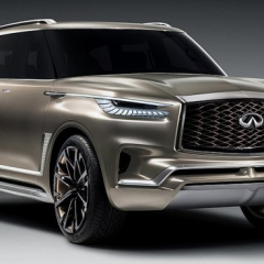 В Infiniti показали новый огромный внедорожник QX80 Monograph