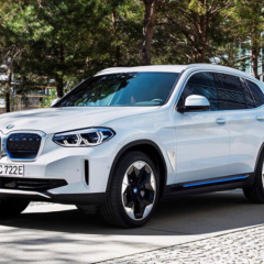 Первые в мире фотографии BMW iX3 - без камуфляжа